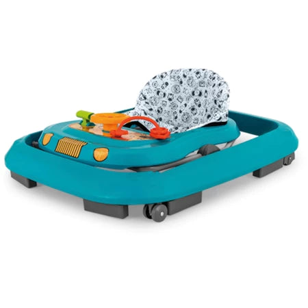 Andador Infantil Musical com Regulagem Azul Tutti Baby
