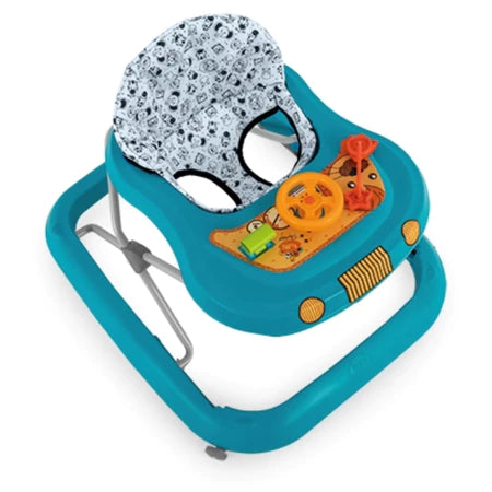Andador Infantil Musical com Regulagem Azul Tutti Baby