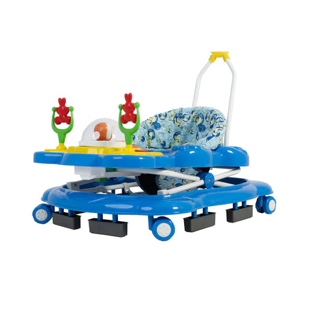 Andador Musical Megaluxo Infantil Azul Jumbobaby