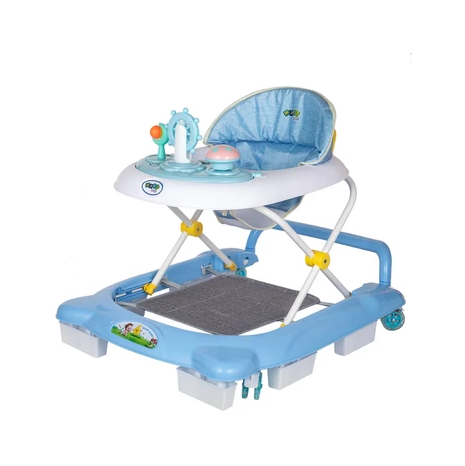 Andador Infantil Musical Para Bebê 2 em 1 com Empurrador La Bamba Maxi Baby 3 Ajustes de Altura