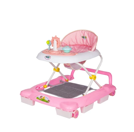 Andador Infantil Musical Para Bebê 2 em 1 com Empurrador La Bamba Maxi Baby 3 Ajustes de Altura
