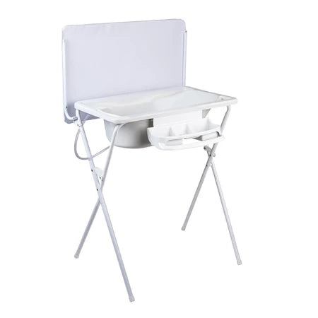 Banheira Luxo Baby Hércules com Suporte Dobrável, Trocador e Saboneteira 25L até 30kg